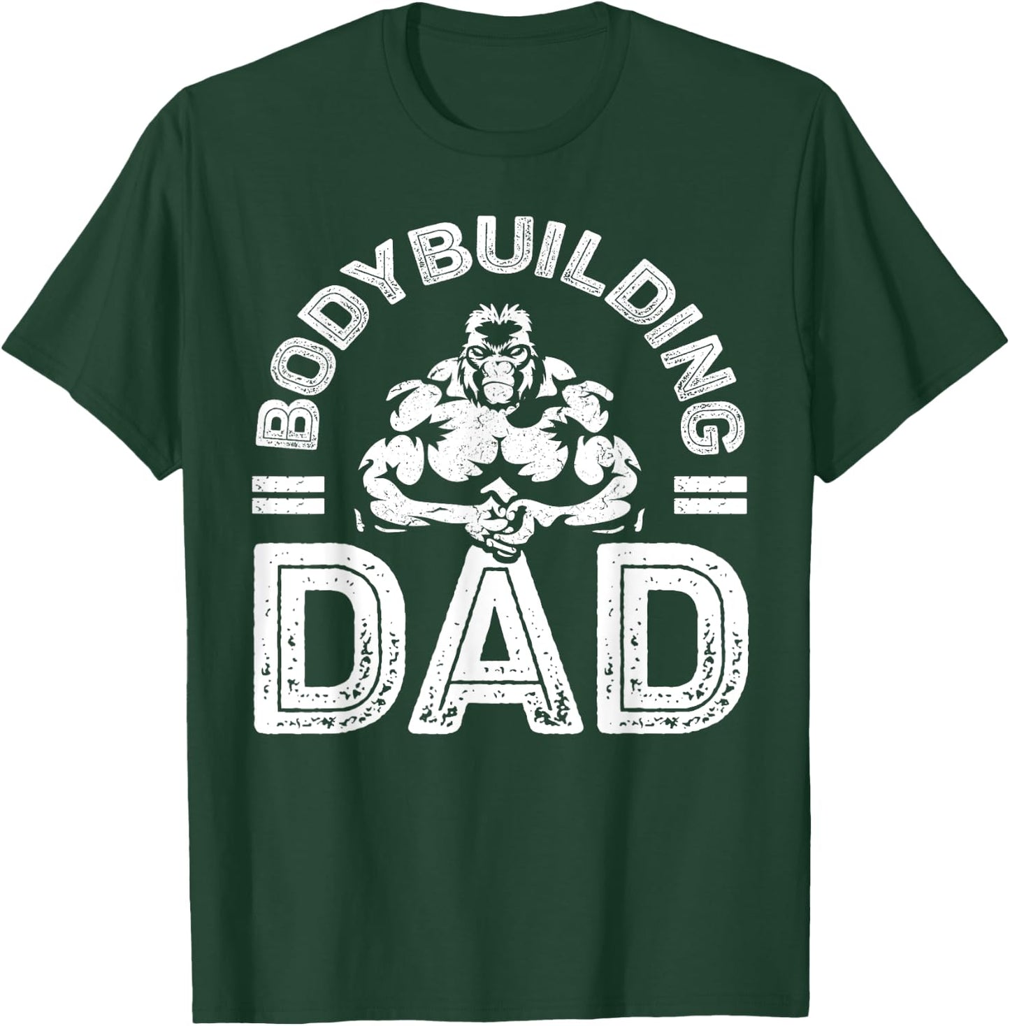 Bodybuilding Dad Shirt Men Muscle Gym Training Bodybuilder T-Shirt - T-Shirt | Forest