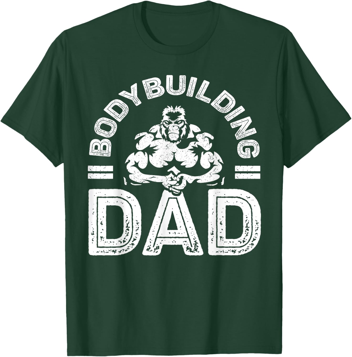 Bodybuilding Dad Shirt Men Muscle Gym Training Bodybuilder T-Shirt - T-Shirt | Forest