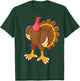 Turkey Shirt Adult Men Women Kids Turkey Costume T-Shirt - T-Shirt | Forest