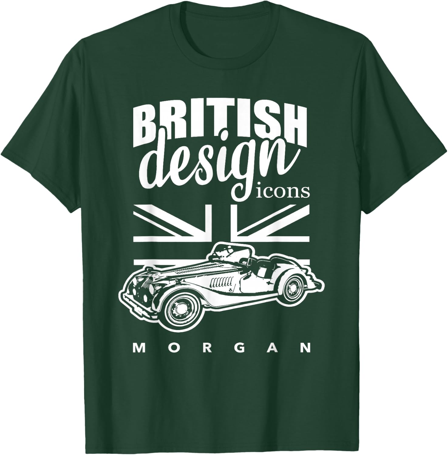 Morgan Classic Car T-Shirt - T-Shirt | Forest