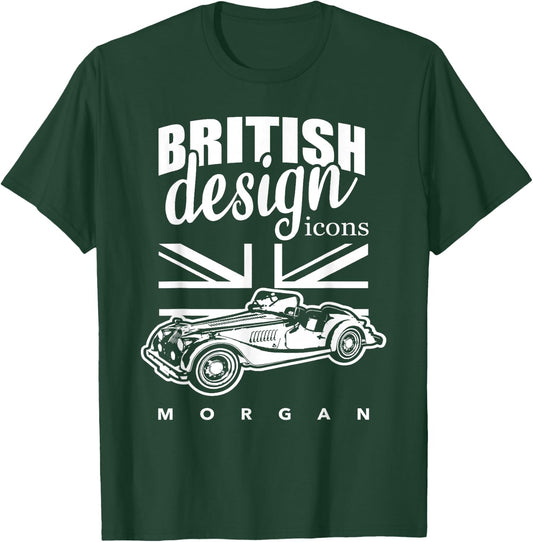 Morgan Classic Car T-Shirt - T-Shirt | Forest