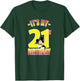 Disney Mickey Mouse It's My 21st Birthday Gradient Portrait T-Shirt - T-Shirt | Forest