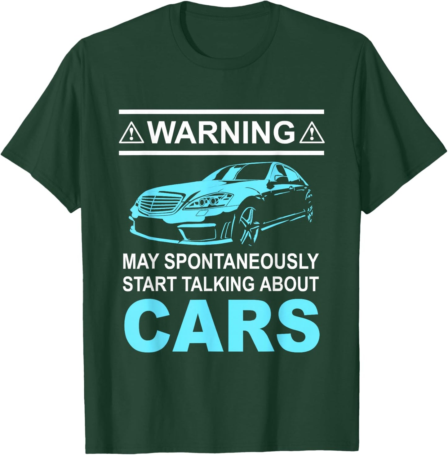 Funny Car Cars Engineer Mechanic Lovers-Gift Men Boys Teens T-Shirt - T-Shirt | Forest