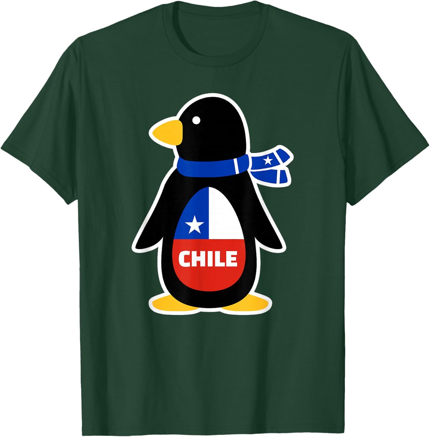 Chile Penguin T-Shirt - T-Shirt | Forest