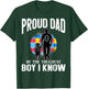 Autism Awareness for Proud Dad Support Autistic Kids T-Shirt - T-Shirt | Forest
