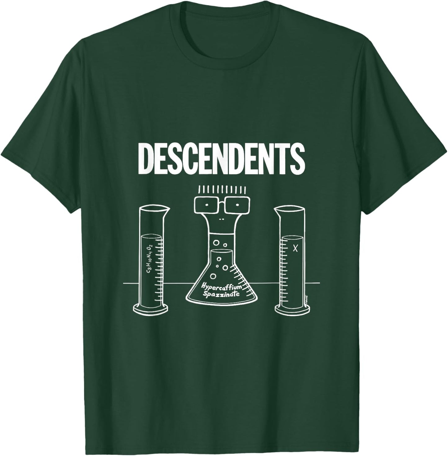 Descendents - Official Merchandise - Hypercaffium T-Shirt - T-Shirt | Forest