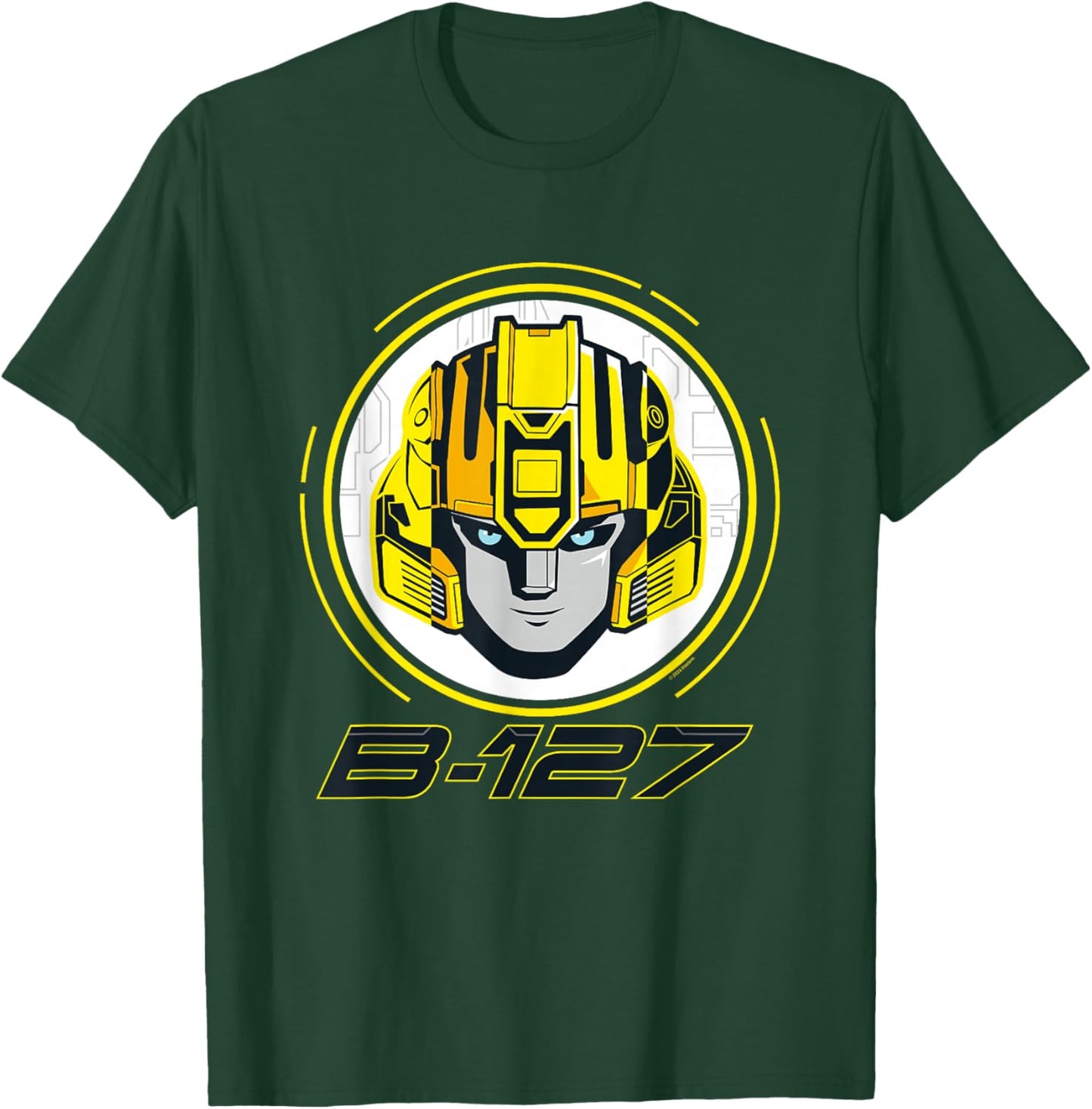 Transformers One B-127 Bumblebee Face Poster T-Shirt - T-Shirt | Forest