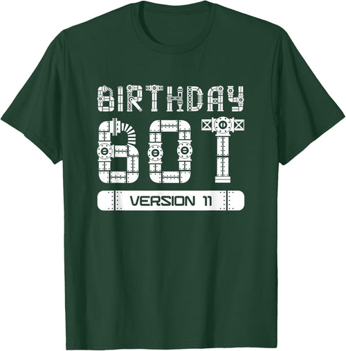11 Year Old 11th Birthday Bot Version 11 | Robot Birthday