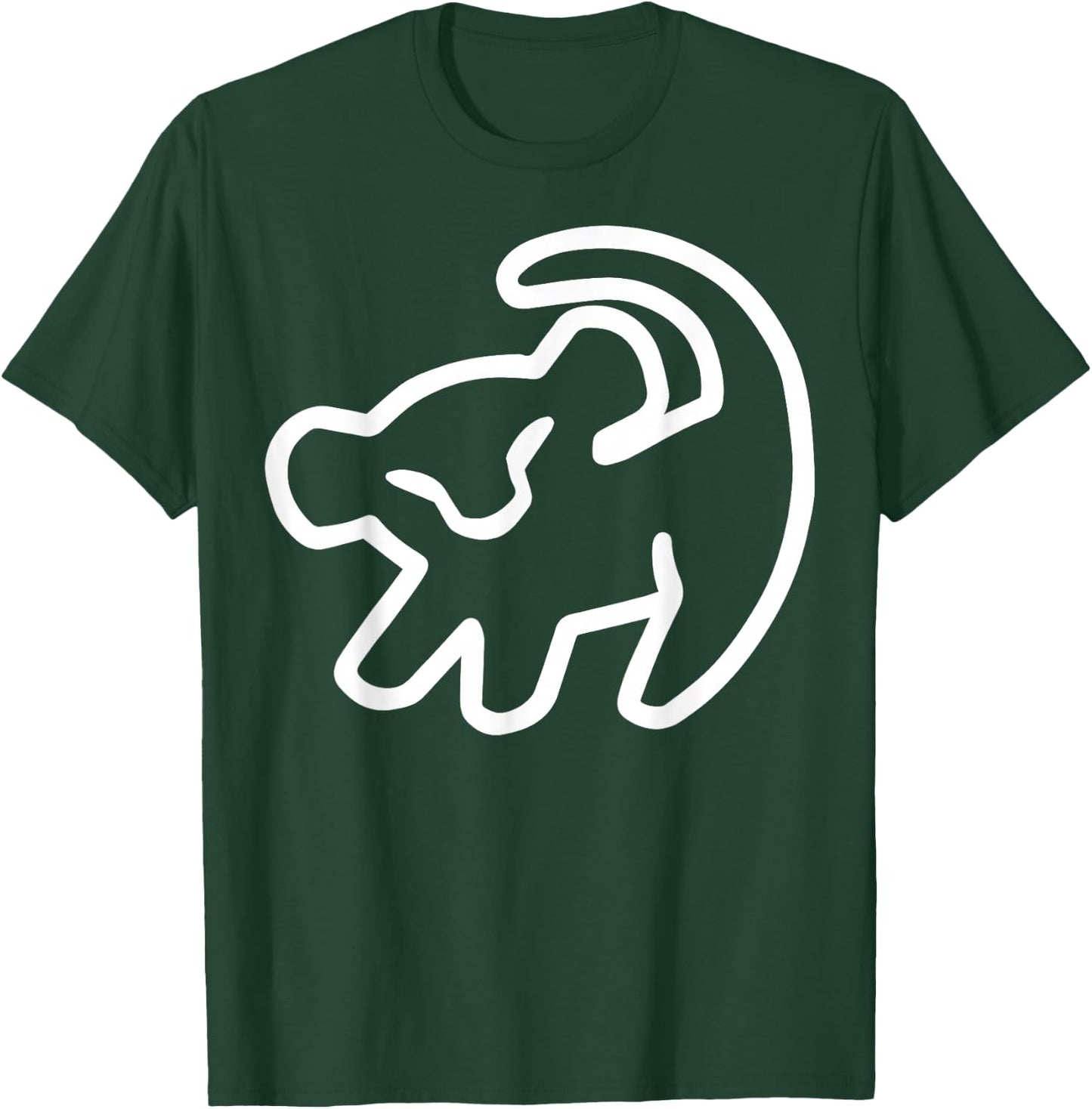 Disney Lion King Simba Cave Painting T-Shirt - T-Shirt | Forest