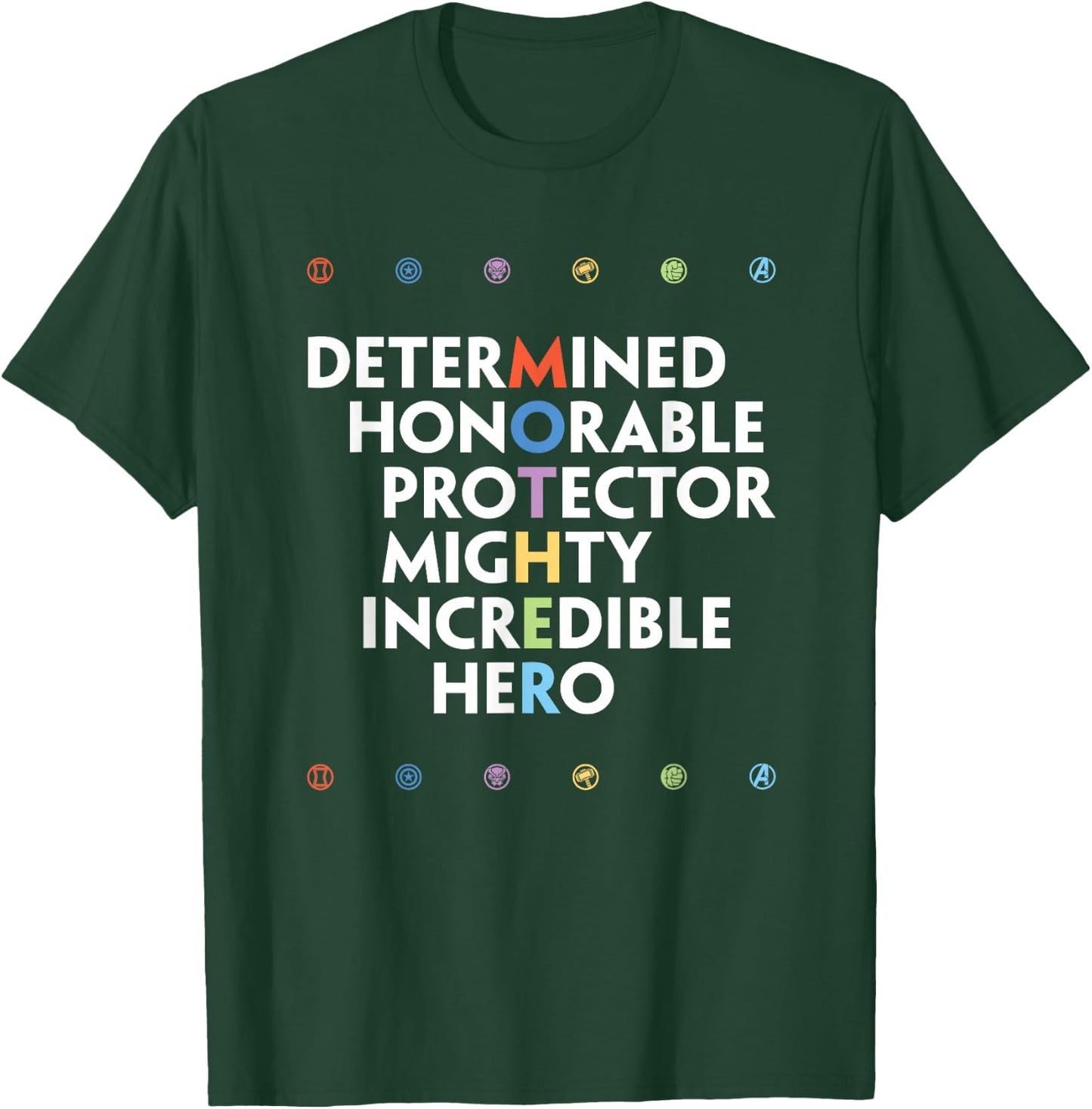 Marvel Avengers Super Hero Mother's Day T-Shirt - T-Shirt | Forest