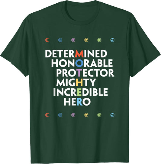 Marvel Avengers Super Hero Mother's Day T-Shirt - T-Shirt | Forest
