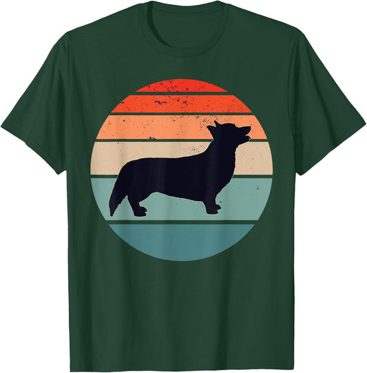 Welsh Corgi Pembroke Welsh Corgi Cardigan T-Shirt - T-Shirt | Forest