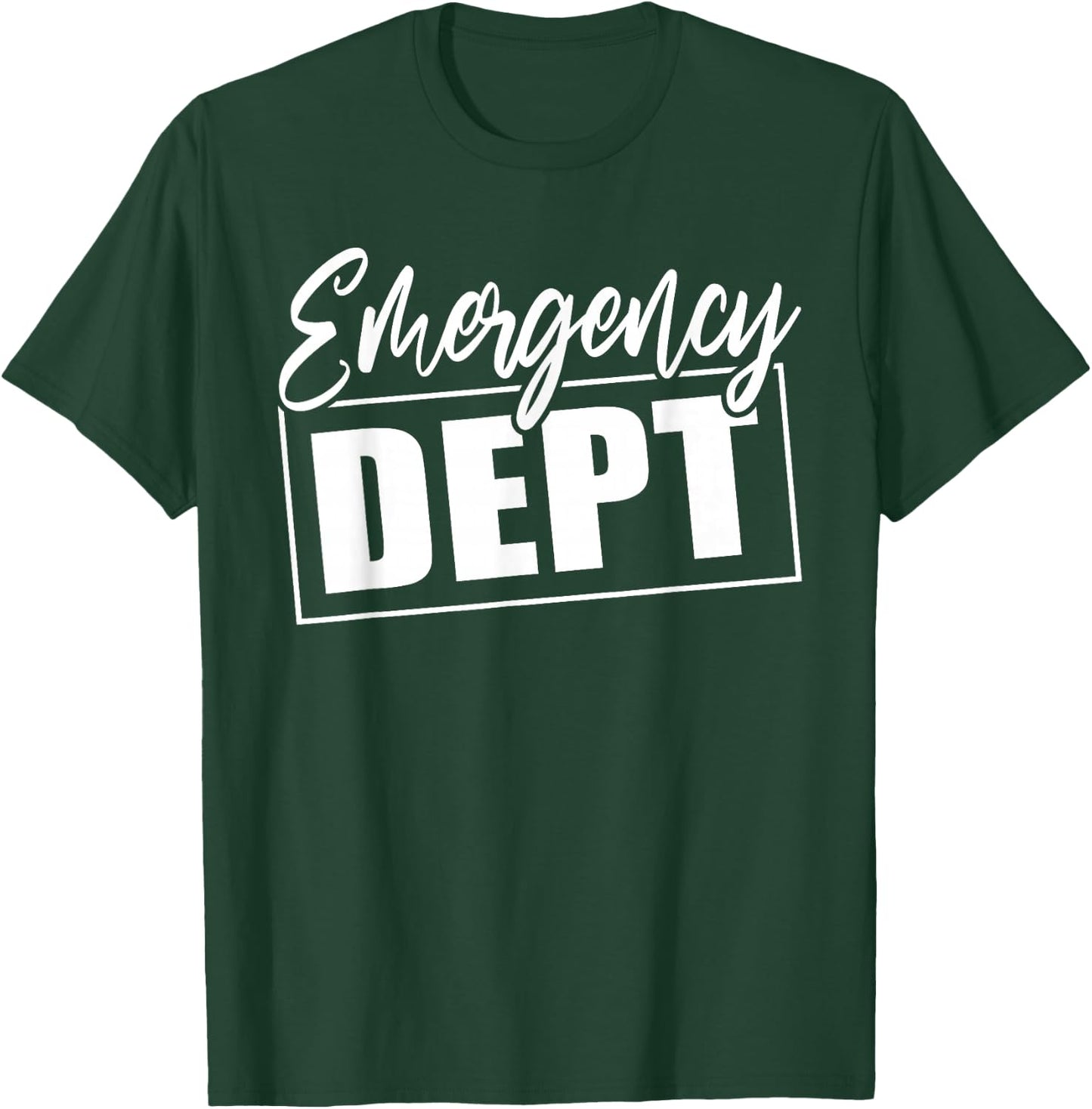 Emergency Department ER Room Emergency Nurse Nursing Women T-Shirt - T-Shirt | Forest