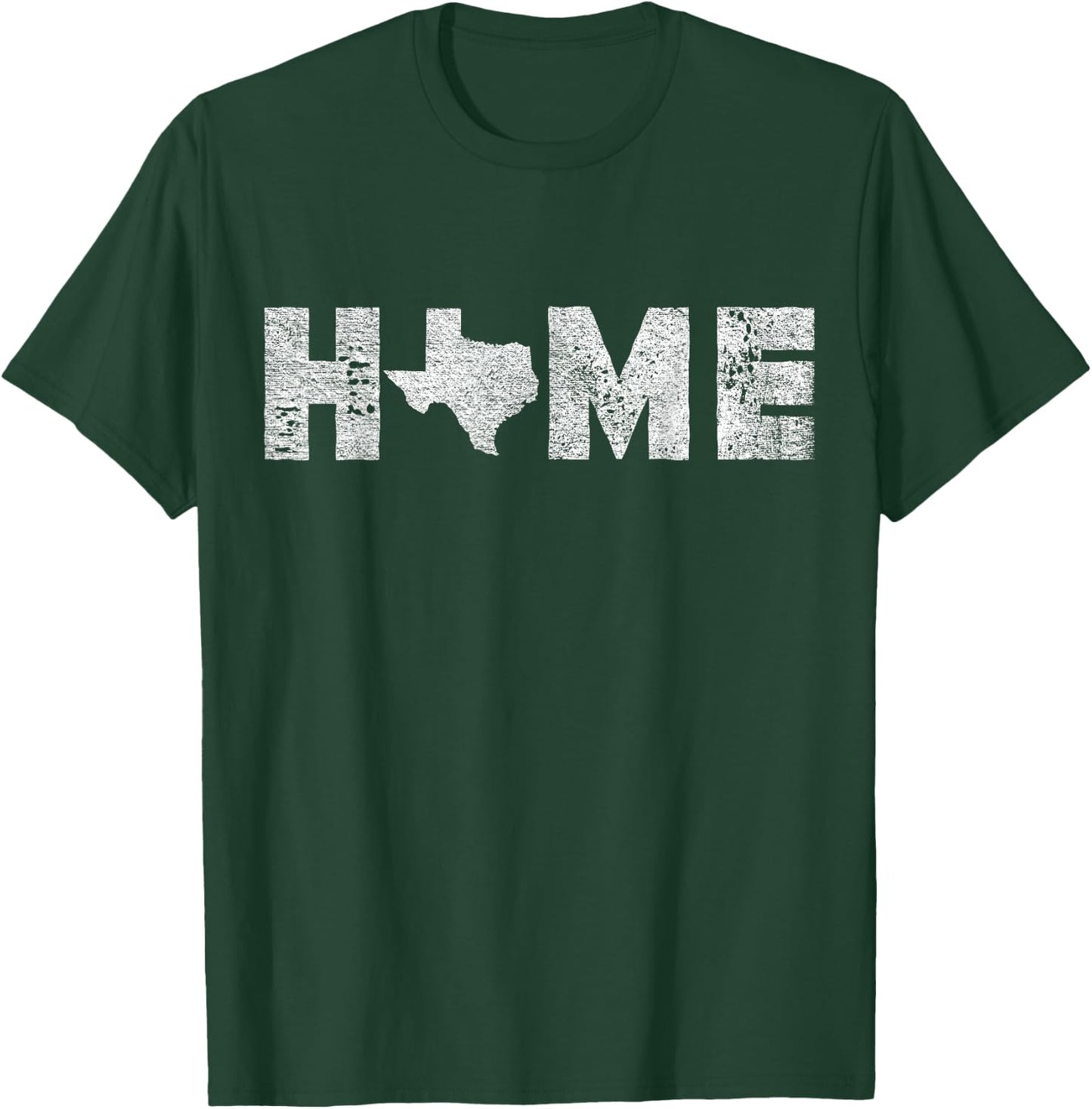 Vintage Texas is My Home | Native Texan Roots -Texas Fan T-Shirt - T-Shirt | Forest