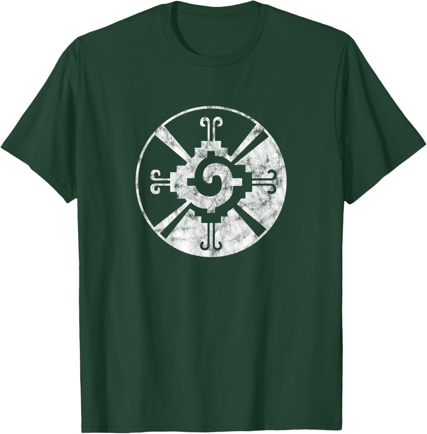 Hunab Ku, Maya, symbol, Indian, heart of the galaxy, mystic T-Shirt - T-Shirt | Forest