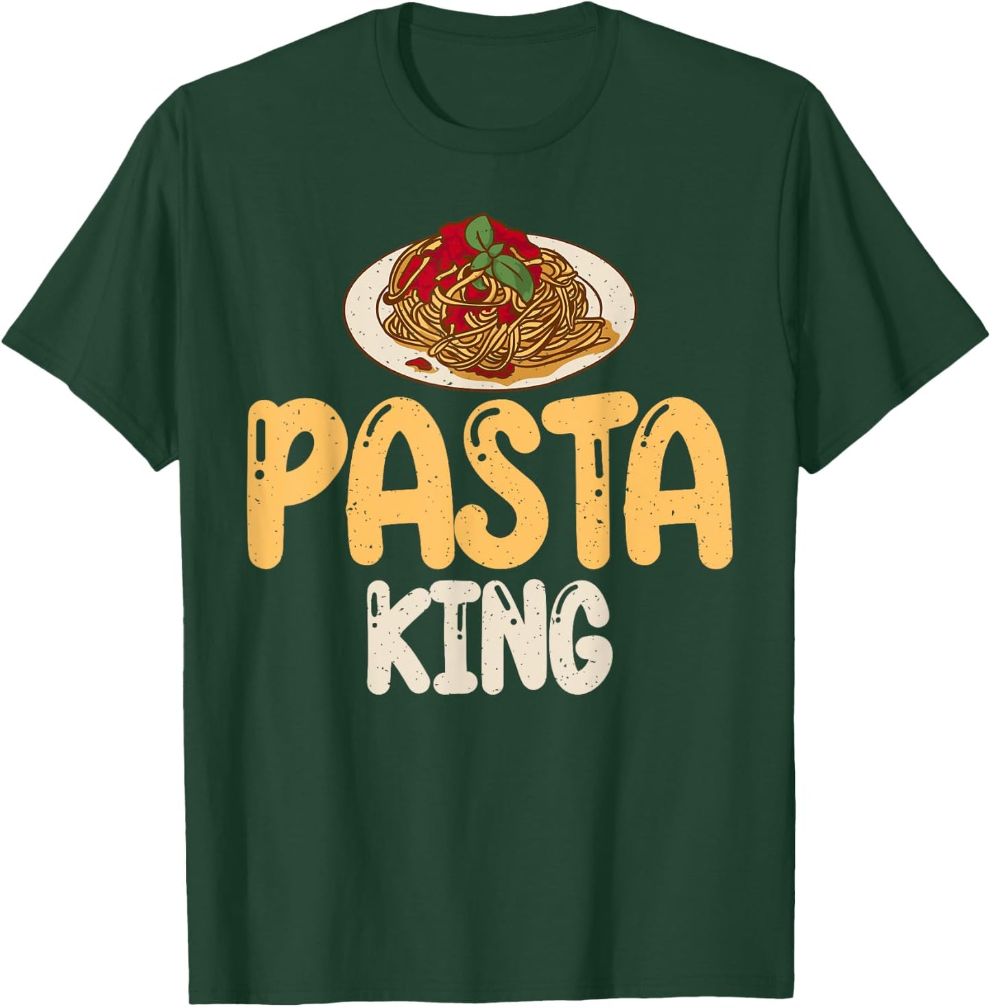 Pasta King Pasta Lover T-Shirt - T-Shirt | Forest