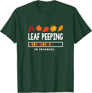 Leaf Peeping Fall Foliage Leaf Peeper Leaves Leaf Peeping T-Shirt - T-Shirt | Forest