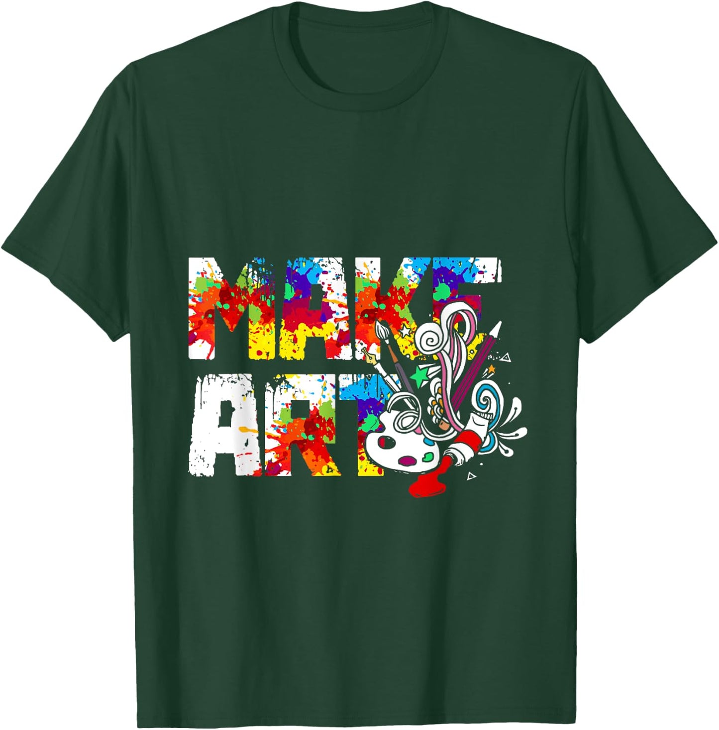 Make Art T-Shirt - T-Shirt | Forest