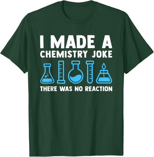 Funny Chemistry Science Teacher Chemist Men Women Gift Small T-Shirt - T-Shirt | Forest