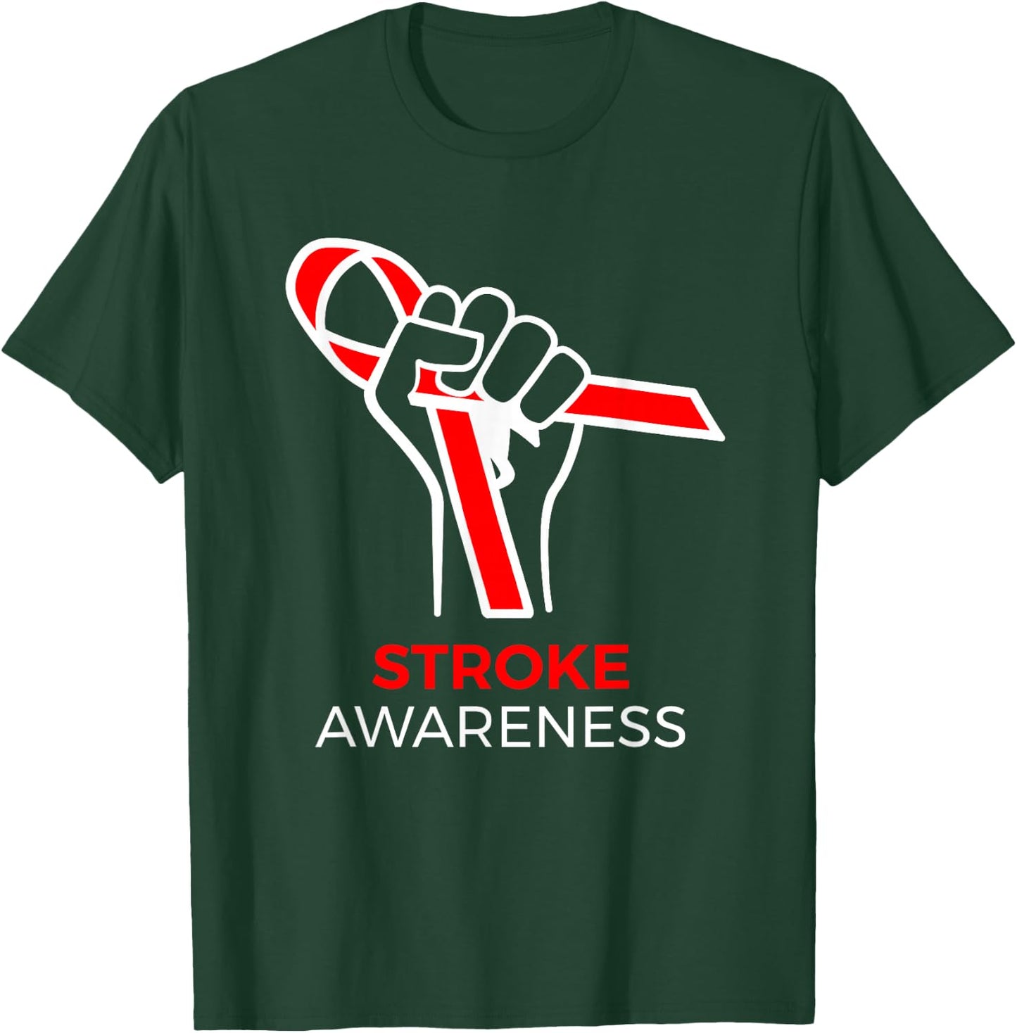 Sroke Survivor Shirt National Stroke Awareness T-Shirt - T-Shirt | Forest