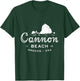 Haystack Rock Cannon Beach Oregon Vintage Travel Souvenir T-Shirt - T-Shirt | Forest