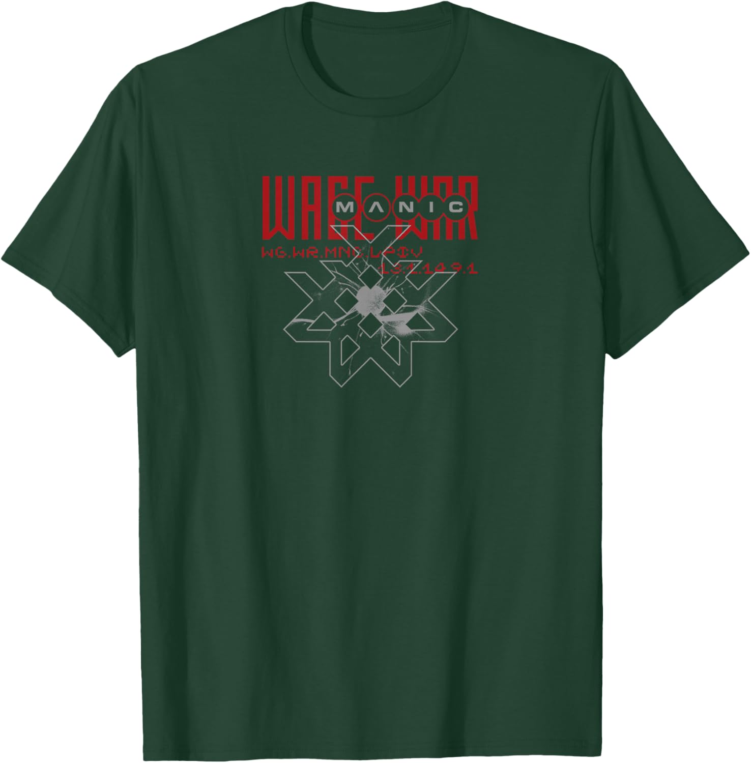 Wage War - Binary Manic T-Shirt - T-Shirt | Forest