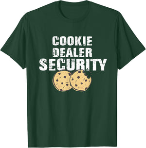 Cookie Dealer Security - Scout for Girls T-Shirt - T-Shirt | Forest