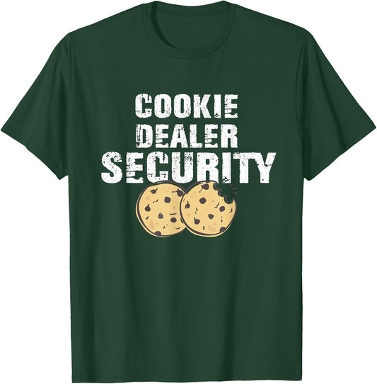 Cookie Dealer Security - Scout for Girls T-Shirt - T-Shirt | Forest
