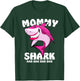 Mommy Shark Shirt Funny Mothers Day Gift Kids Mom T-Shirt - T-Shirt | Forest
