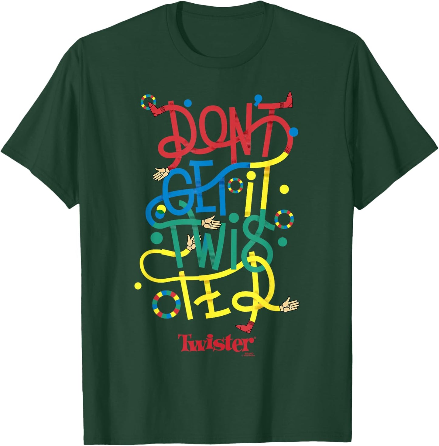 Twister Don't Get It Twisted T-Shirt - T-Shirt | Forest