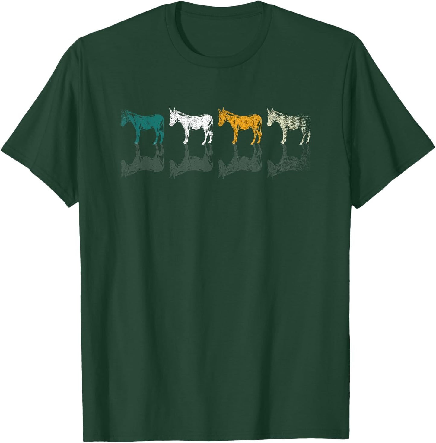 Retro Donkey T-Shirt - T-Shirt | Forest