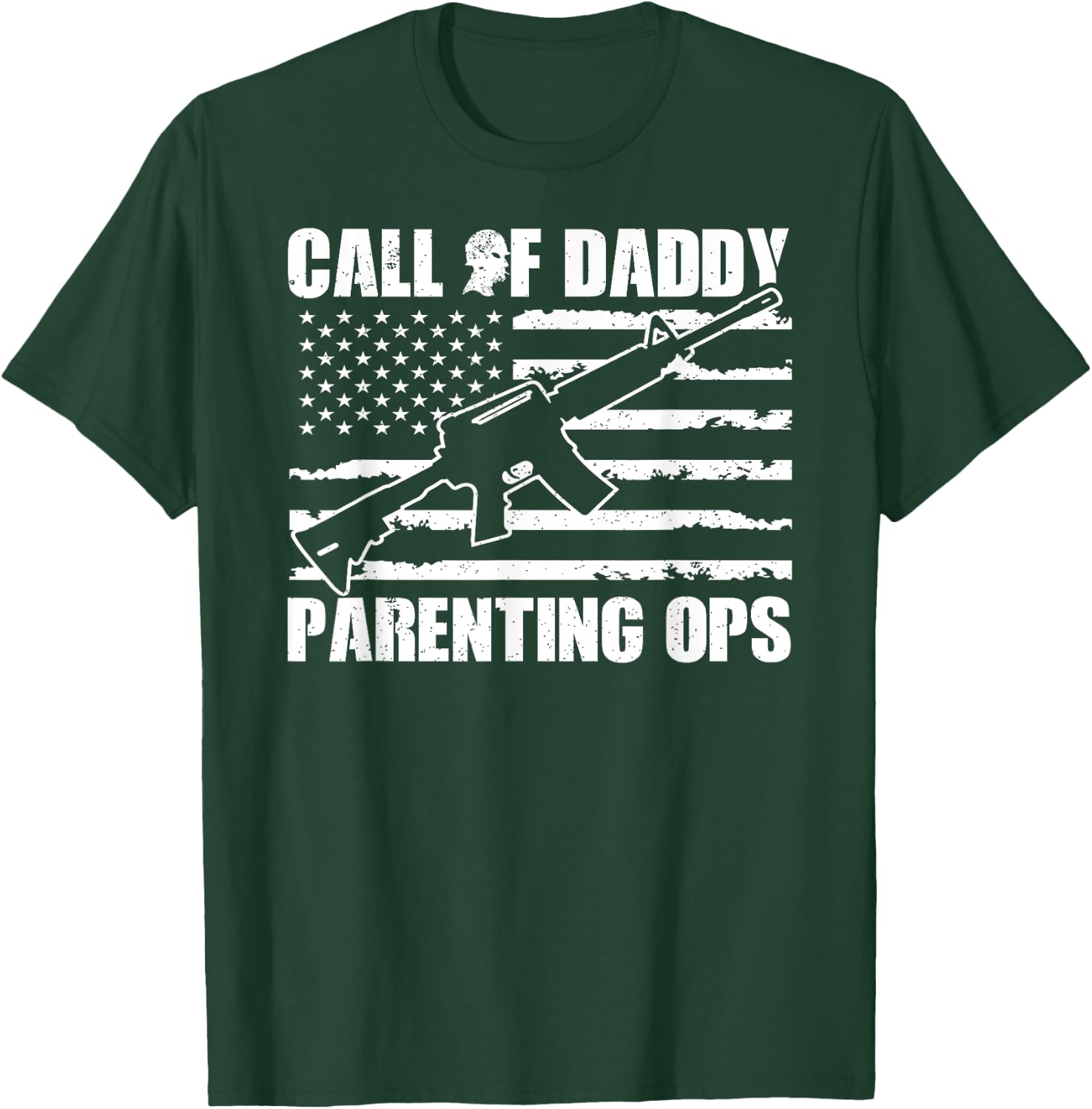 Call of Daddy Parenting Ops fathers day gaming dad gamer T-Shirt - T-Shirt | Forest