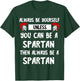 Spartan Spartacus Warrior Soldier Gladiators Helmet Sparta T-Shirt - T-Shirt | Forest