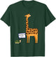 What's Up? Funny Turtle and Giraffe gift T-Shirt - T-Shirt | Forest