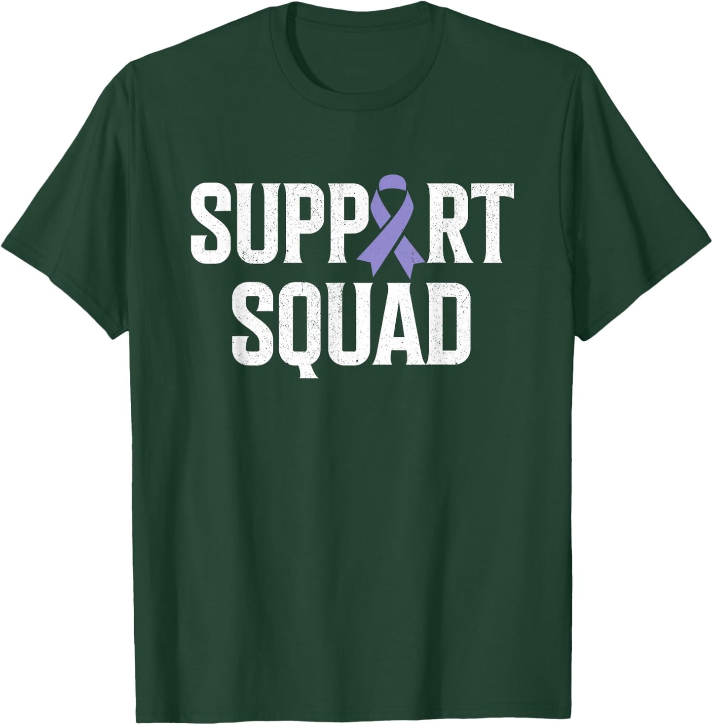 Esophageal Cancer Support Squad Esophageal Cancer Awareness T-Shirt - T-Shirt | Forest
