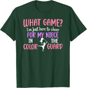 Funny Color Guard Aunt Of A Color Guard Member T-Shirt - T-Shirt | Forest