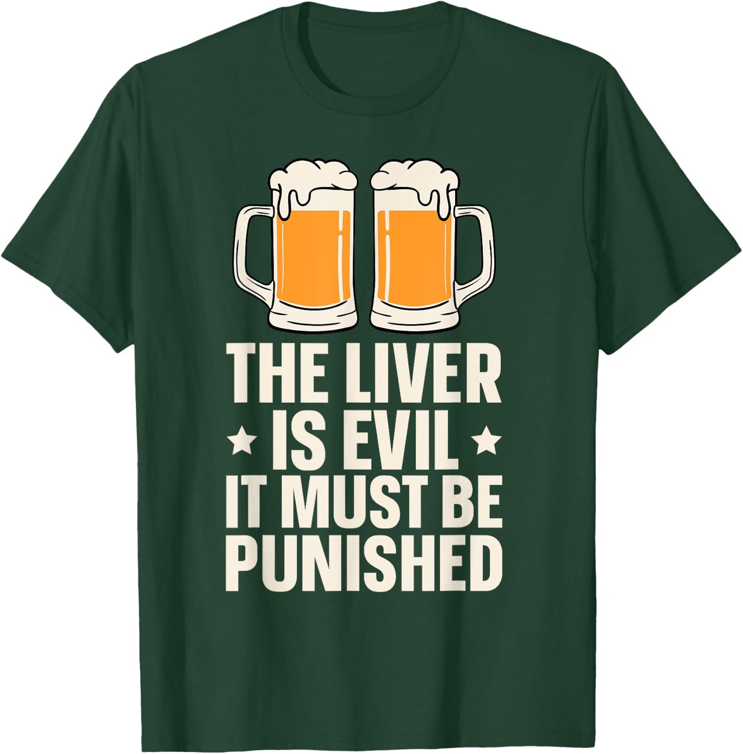 The Liver Is Evil It Must Be Punished T-Shirt - T-Shirt | Forest