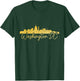 Washington DC Skyline Vintage Pride T-Shirt - T-Shirt | Forest
