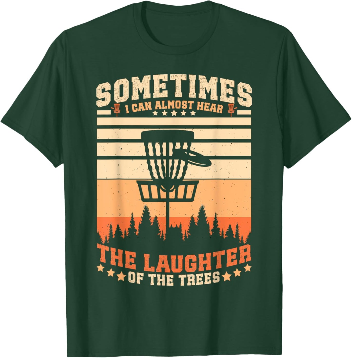 Funny Disc Golfer Disc Golfing T-Shirt - T-Shirt | Forest