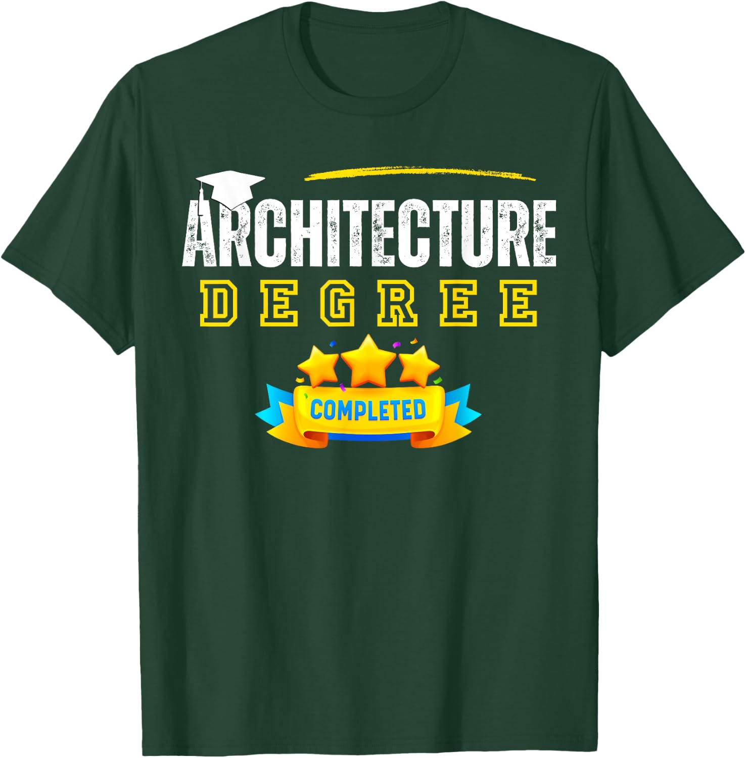Architecture Degree Graduation Senior Celebration Grad Party T-Shirt - T-Shirt | Forest