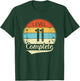 Level 11 Complete Retro 11th Wedding Anniversary T-Shirt - T-Shirt | Forest