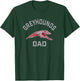 University of Indianapolis UIndy Greyhounds Arched Dad T-Shirt - T-Shirt | Forest