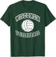 Wisconsin Volleyball Classic Style T-Shirt - T-Shirt | Forest