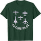 Future Pilot Fighter Jet Aircraft Airplane Plane T-Shirt - T-Shirt | Forest