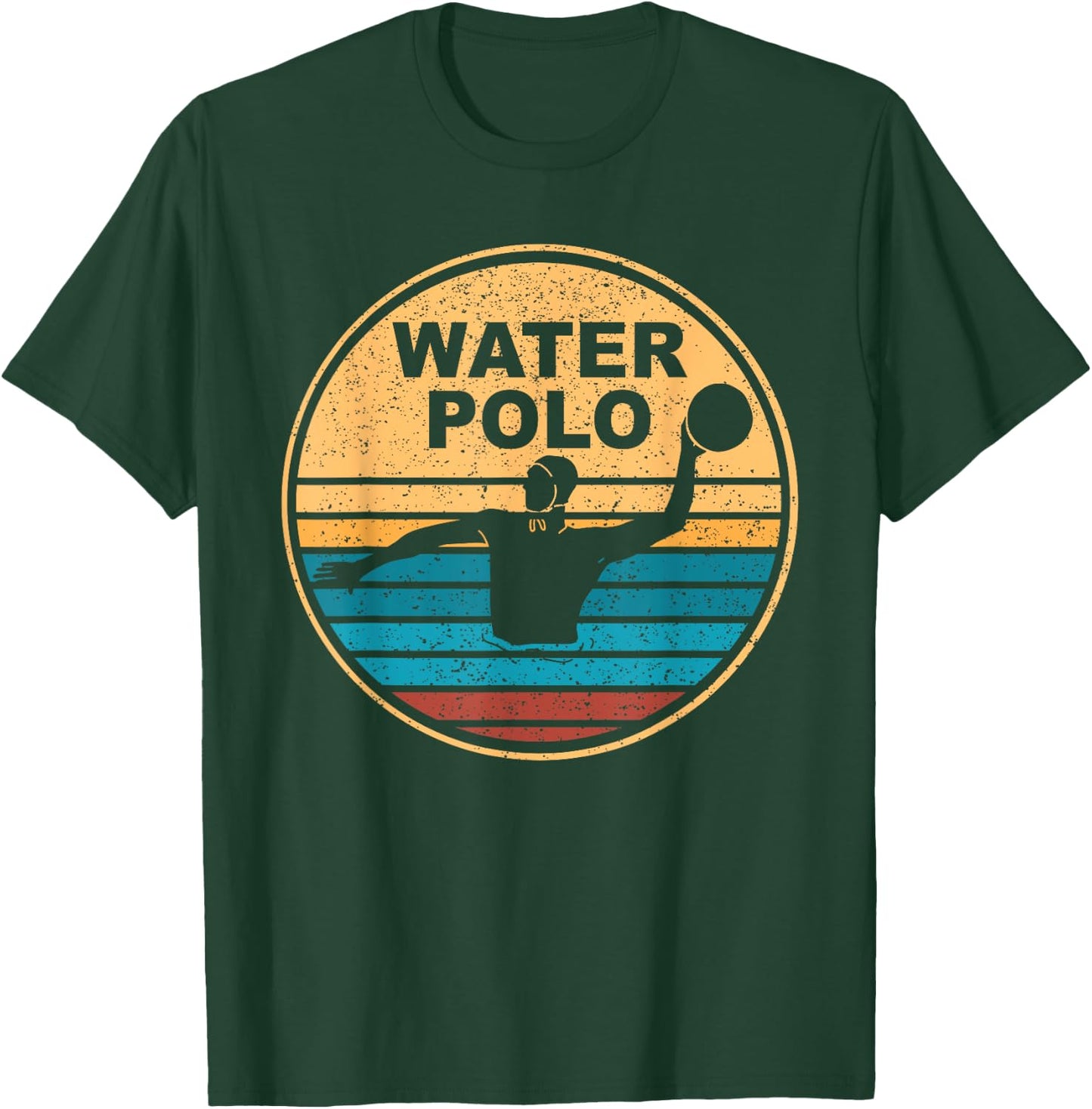 Water polo sport water ball player water polo T-Shirt - T-Shirt | Forest
