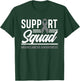 Support Squad Brain Tumor Support Brain Cancer Awareness T-Shirt - T-Shirt | Forest