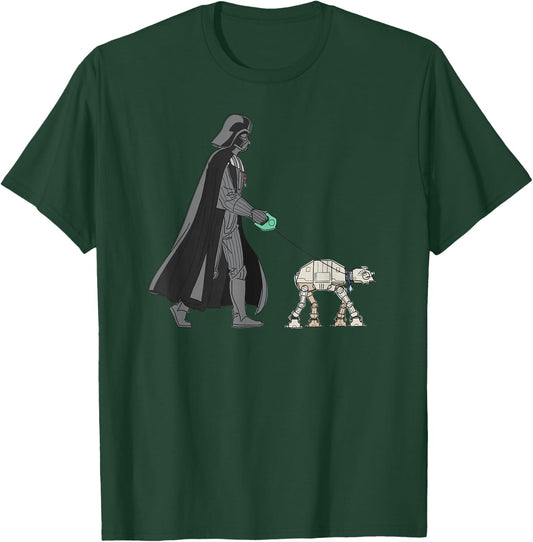 Star Wars Darth Vader the Dog Walker Meme T-Shirt - T-Shirt | Forest