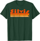 Silvis, Illinois Retro 80s Style T-Shirt - T-Shirt | Forest