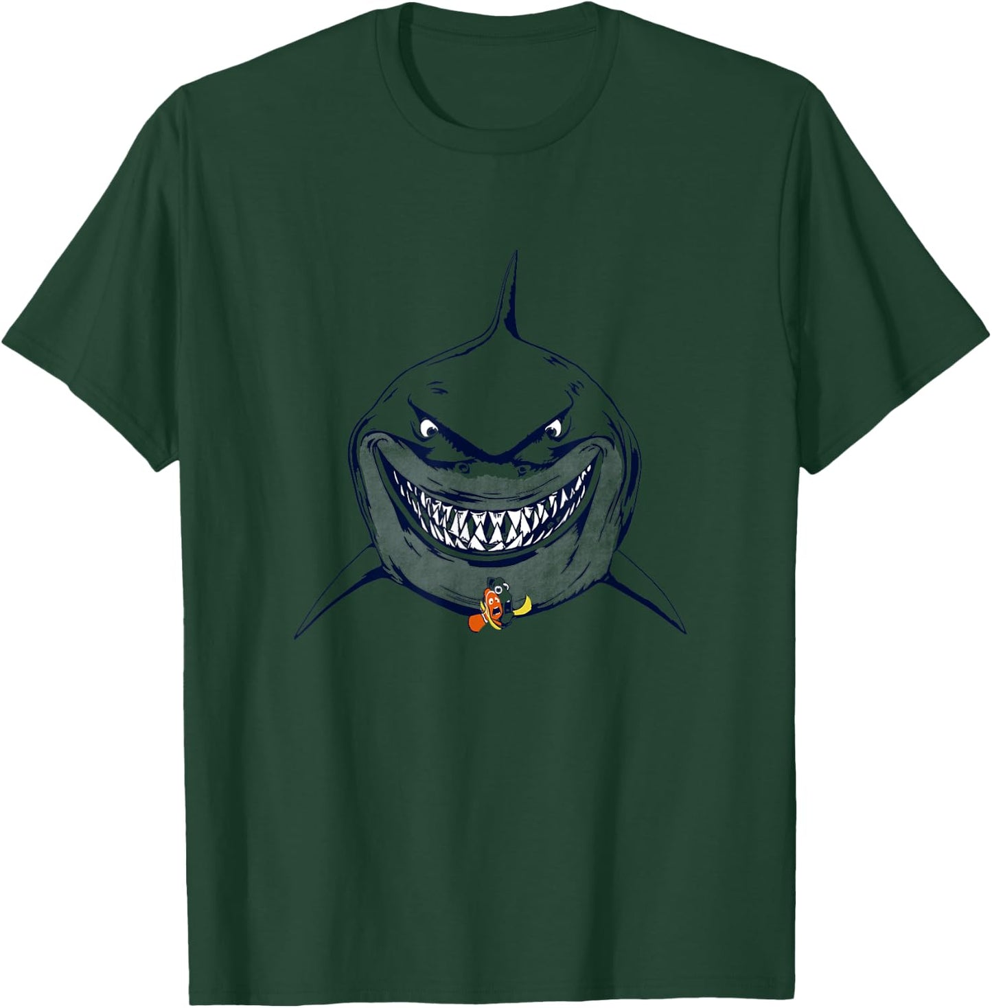 Disney Pixar Finding Nemo Hello Bruce Big Chest Portrait T-Shirt - T-Shirt | Forest