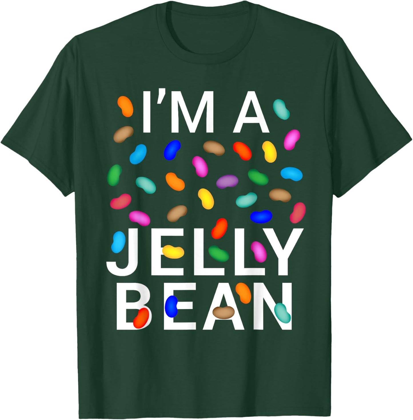I'm Jelly Bean Halloween Candy Costume T-Shirt - T-Shirt | Forest